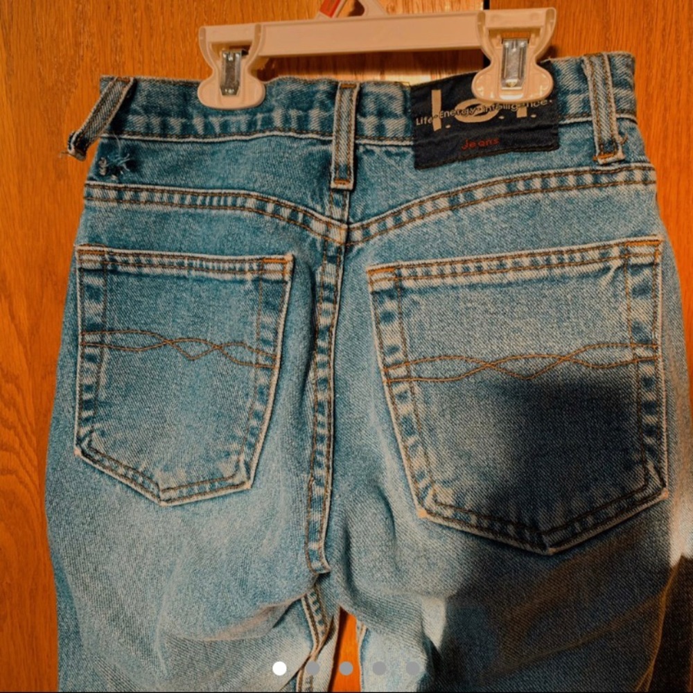 L.e.i. Y2K Size 0 Flare Leg Low Waisted Jeans